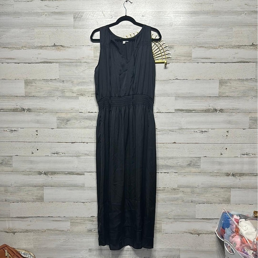 Prologue Maxi Dress Women XL Black Sleeveless WhimsyGoth EUC